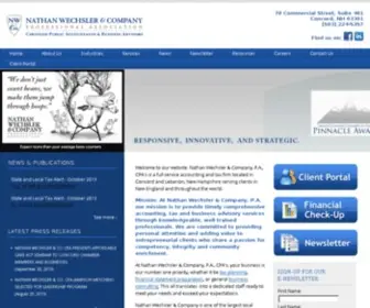 Nathanwechsler.com(Strategic Accounting and Business Consulting) Screenshot