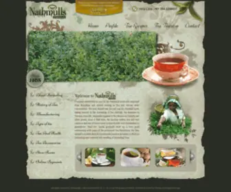 Nathmulltea.com(The Official Website of Nathmull Tea) Screenshot