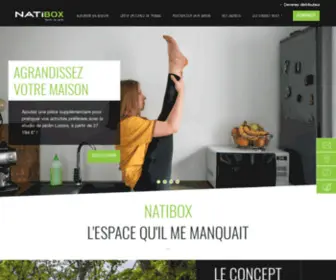 Natibox.fr(Studio de jardin en bois et Extension de maison) Screenshot