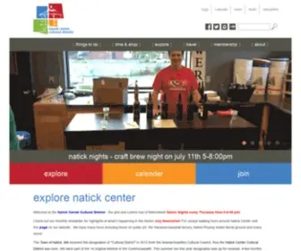 Natickcenter.org(Explore Natick Center) Screenshot