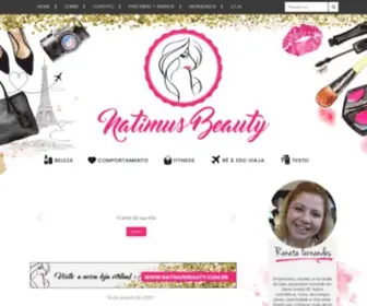 Natimusbeauty.com.br(Natimus Beauty Blog) Screenshot