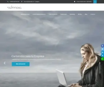 Natinnova.com(Marketing) Screenshot