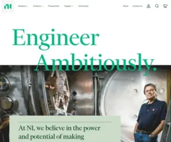 Natinst.com(Engineer Ambitiously) Screenshot