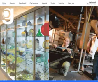 Nationaalglasmuseum.nl(Nationaal Glasmuseum) Screenshot