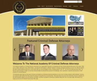 National-Academy.net(National Academy of Criminal Defense Attorneys) Screenshot