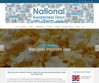 National-Awareness-Days.com(National Awareness Days) Screenshot