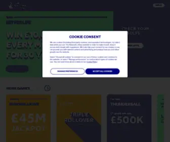 National-Lottery.co.uk Screenshot
