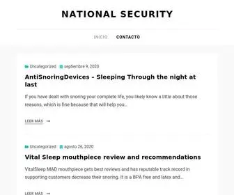 National-Security.org(National Security) Screenshot