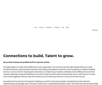 National-Staffing.com(Staffing Firm) Screenshot