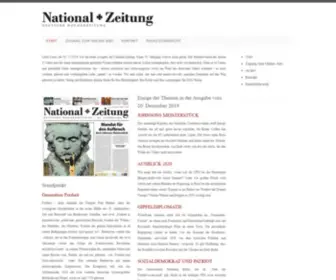 National-Zeitung.de(Deutsche Wochen) Screenshot