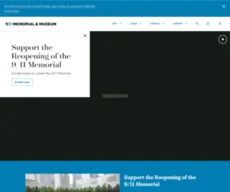 National911Memorial.org(National September 11 Memorial & Museum) Screenshot