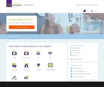 Nationalacademic.nl(Voordelige verzekeringen) Screenshot