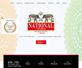 Nationalawardsforleadershipandexcellence.org(National Awards for Leadership and Excellence) Screenshot