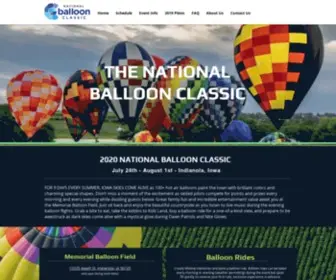 Nationalballoonclassic.com(National Balloon Classic) Screenshot