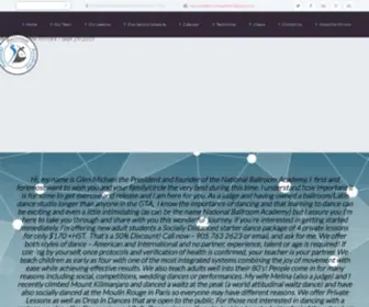 Nationalballroomacademy.com(National Ballroom Academy) Screenshot
