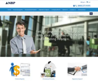 Nationalbankproducts.com(National Bank Products) Screenshot