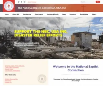 Nationalbaptist.com(The National Baptist Convention) Screenshot