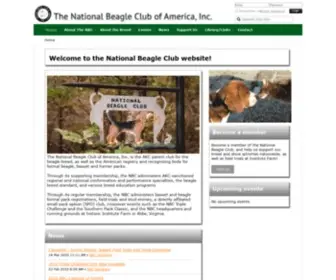 Nationalbeagleclub.org(The National Beagle Club of America) Screenshot