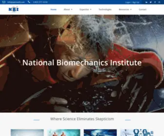 Nationalbi.com(National Biomechanics Institute) Screenshot