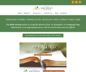 Nationalbiblesocietyofireland.ie(National Bible Society Of Ireland) Screenshot