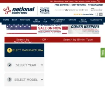 Nationalbiminitops.com(Bimini Tops) Screenshot