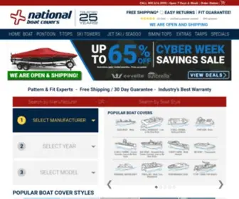 Nationalboatcovers.com(National Boat Covers) Screenshot