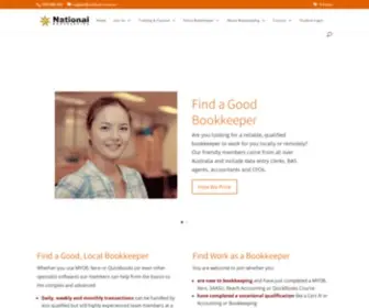 Nationalbookkeeping.com.au(Main Page) Screenshot