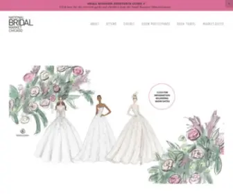 Nationalbridalmarket.com(National Bridal Market Chicago) Screenshot