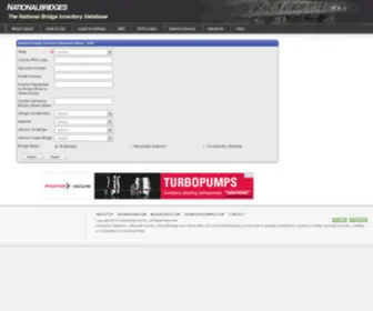 Nationalbridges.com(National Bridge Inventory Database Search) Screenshot