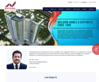 Nationalbuilders.in(Top Builders in Kochi) Screenshot