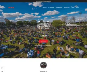 Nationalcannabisfestival.com(National Cannabis Festival) Screenshot