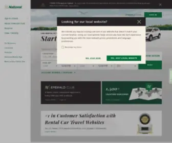 Nationalcar.ca(Fast & Convenient Car Rental at 1) Screenshot