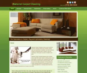 Nationalcarpetcleaning.net(National Carpet Cleaning) Screenshot