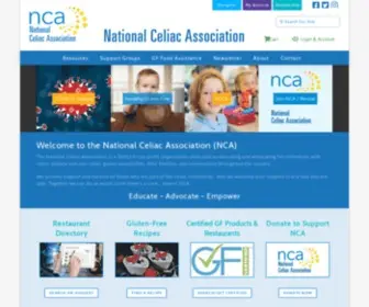 Nationalceliac.org(National Celiac Association) Screenshot