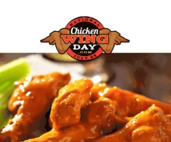 Nationalchickenwingday.com(National Chicken Wing Day) Screenshot