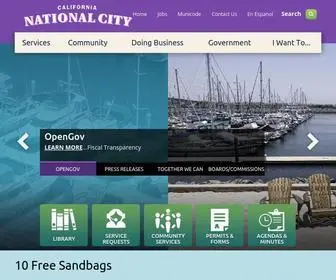 Nationalcityca.gov(National City) Screenshot