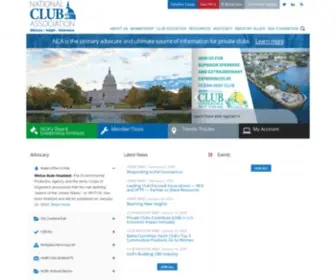 Nationalclub.org(The National Club Association (NCA)) Screenshot