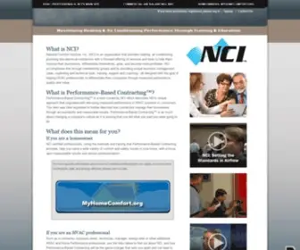Nationalcomfortinstitute.com(National Comfort Institute) Screenshot