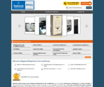 Nationalcoolingsystems.com(Bagwan Refrigeration & Air Conditioning) Screenshot