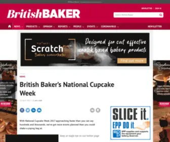 Nationalcupcakeweek.com(British Baker’s National Cupcake Week) Screenshot