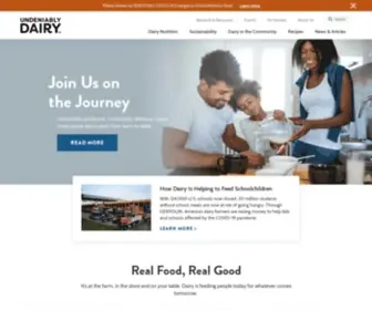 Nationaldairycouncil.org(Dairy Farms) Screenshot