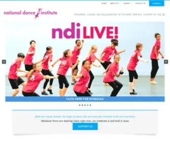 Nationaldance.org(National Dance Institute) Screenshot