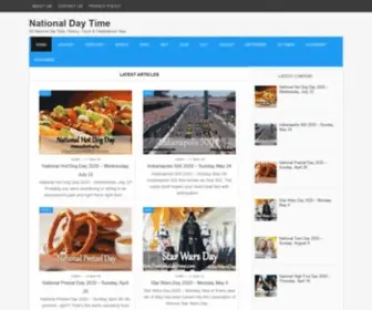 Nationaldaytime.com(All National Day Date) Screenshot