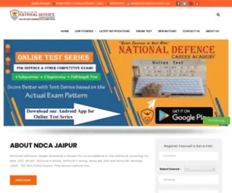 Nationaldefencecareer.com(The Best Defence Coaching in Jaipur) Screenshot