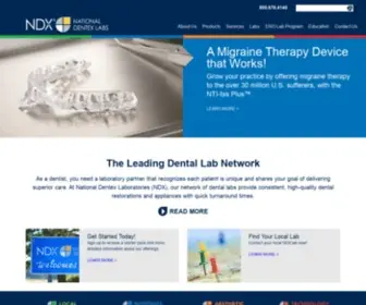Nationaldentex.com(National Dentex) Screenshot