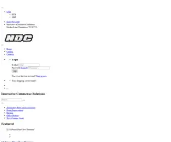 Nationaldiscountcenters.com(Innovative Commerce Solutions) Screenshot