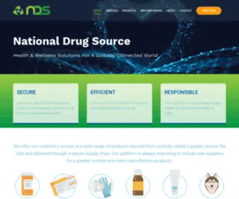 Nationaldrugsource.com(National Drug Source) Screenshot