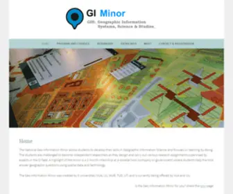 Nationalegiminor.nl(GI Minor) Screenshot