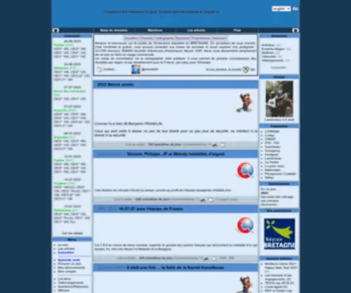 Nationales-Bretonnes.org(équestre) Screenshot