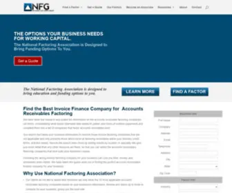 Nationalfactoringassociation.com(National Factoring Group) Screenshot